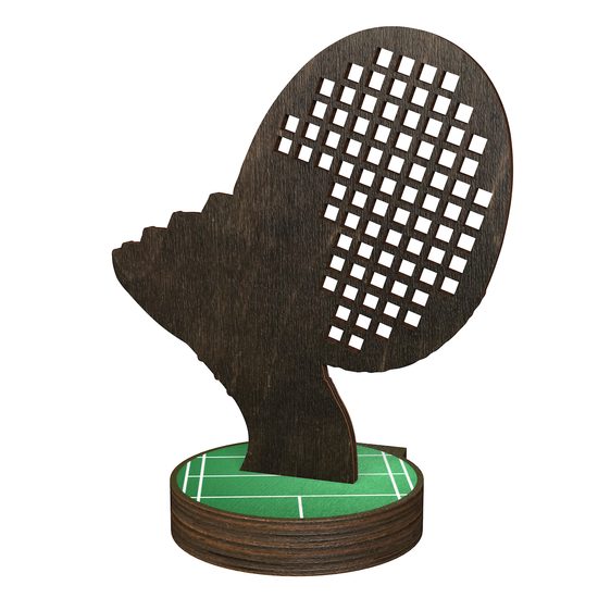 Grove Badminton Real Wood Trophy