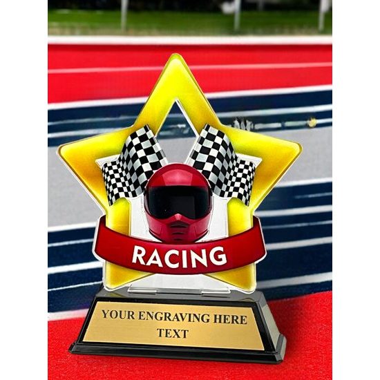 Mini Star Motor Racing Trophy