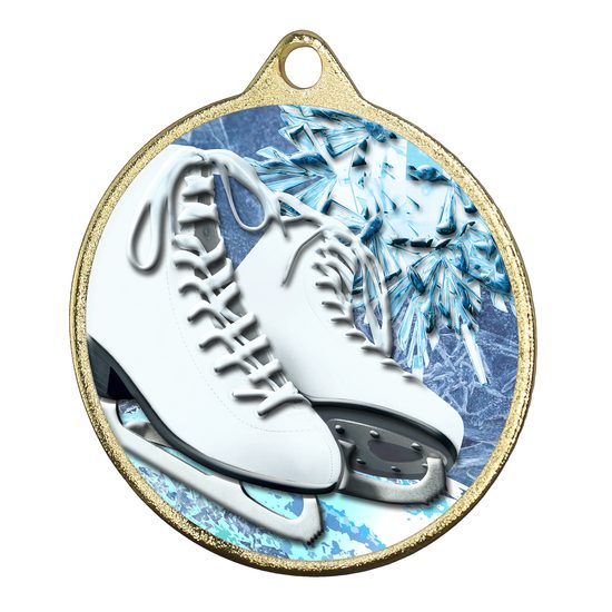 Barnet Ice Skating Boots White Color Texture 3D Print MaxMedal