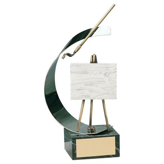 Renoir Art Handmade Metal Trophy