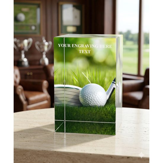 Nolan Golf Crystal Award