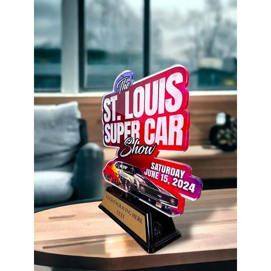 Palmer Logo Custom Made Acrylic Award