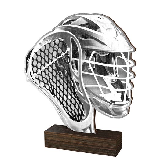 Sierra Classic Lacrosse Real Wood Trophy