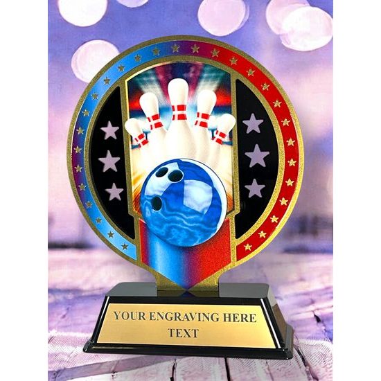 Sentinel Stainless Steel Bowling Trophy