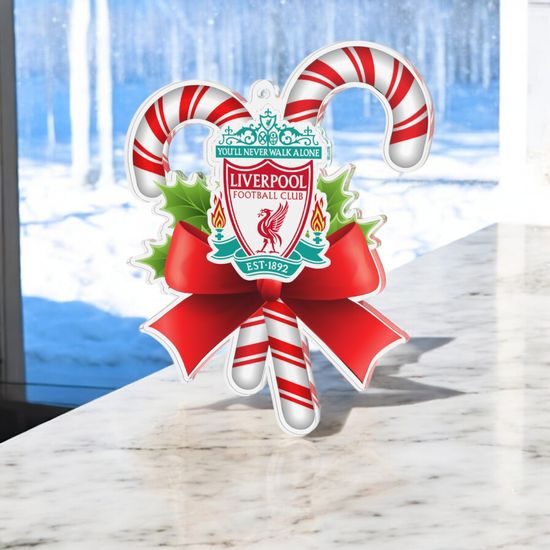 Candy Cane Custom Made Printed Ornament