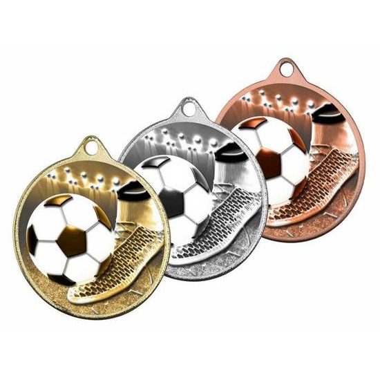 Barnet Soccer Boot and Ball Classic Texture 3D Print MaxMedal