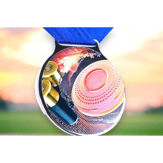 Sacul Shooting Arts Color Texture 3D Print Medal