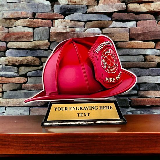 Firefighter Helmet Trophy