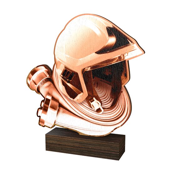 Sierra Classic Firefighter Real Wood Trophy