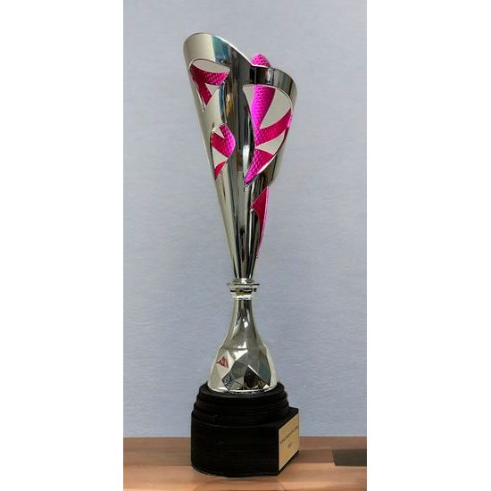 Havana Silver & Pink Laser Cup