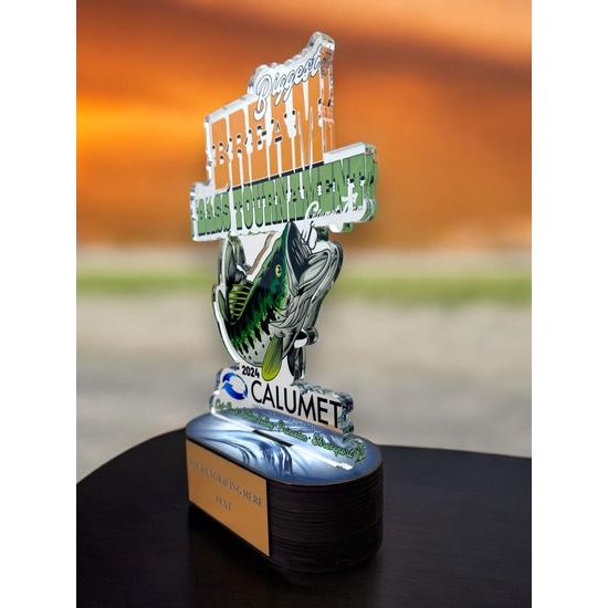 Montana Custom Made Acrylic & Wood Portrait Fusion Award