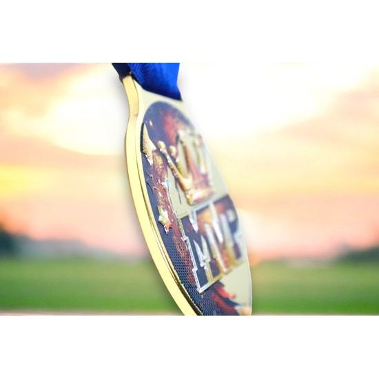 Sacul MVP Color Texture 3D Print Medal