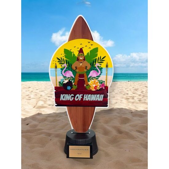 Surf Custom Made Acrylic Award