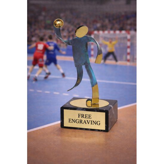 Toledo Handball Handmade Metal Trophy