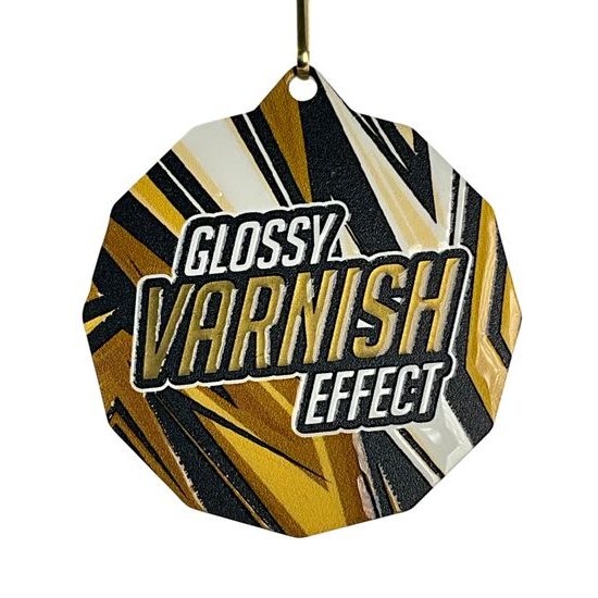 Polygon Stainless Steel Darts Medal