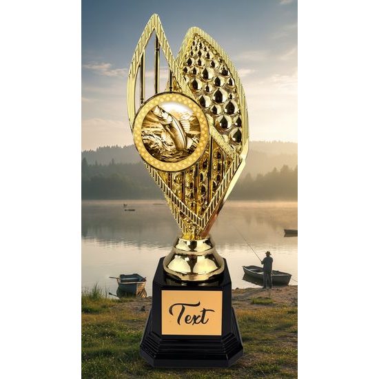 Taft Gold Fishing Trophy
