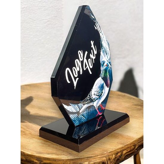 Destin Pigeon Racing Acrylic Award