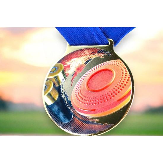 Sacul Shooting Arts Color Texture 3D Print Medal