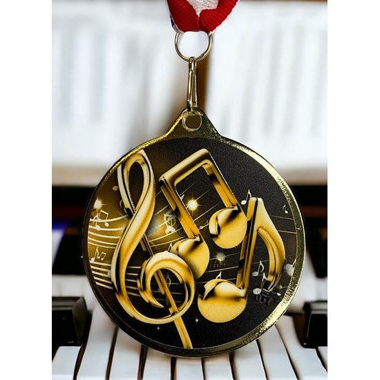 Barnet Music Notes Classic Texture 3D Print MaxMedal