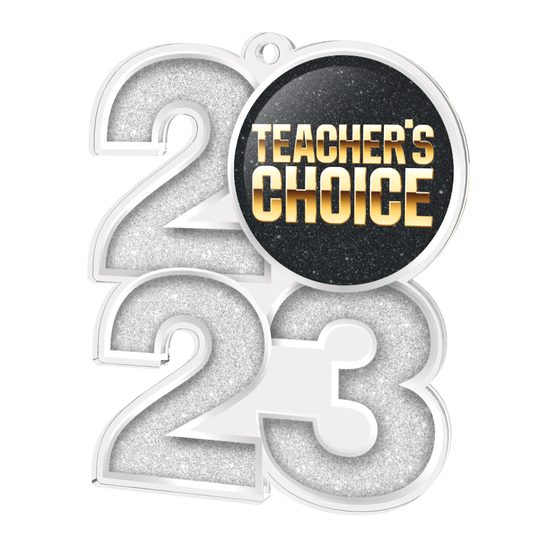 Teachers Choice 2023 Acrylic Medal