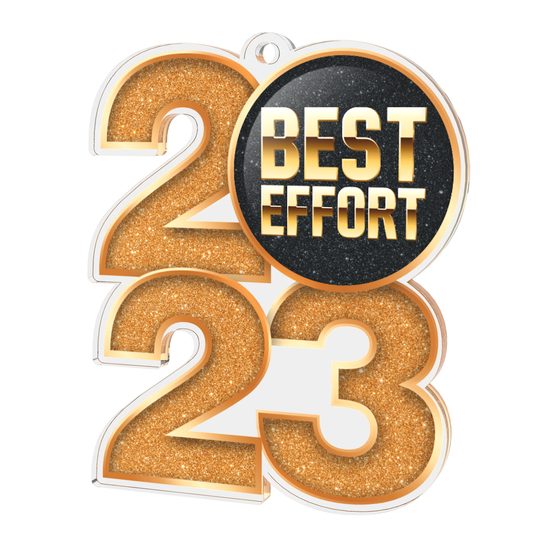 Best Effort 2023 Acrylic Medal