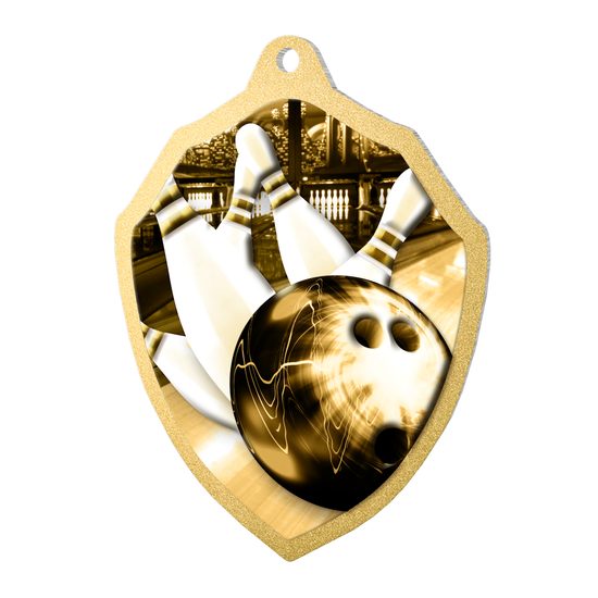 Molten Stainless Steel Bowling Classic Medal