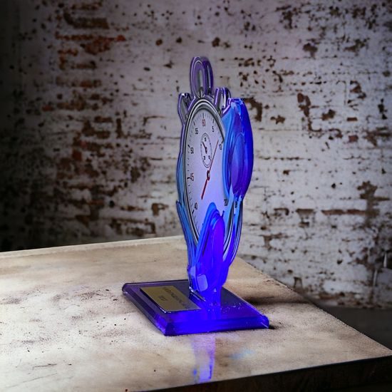 Cannes Printed Acrylic Swimming Trophy