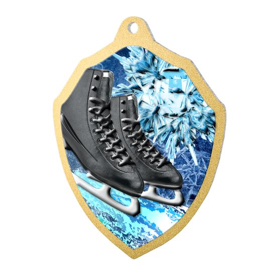 Molten Stainless Steel Ice Skating Medal