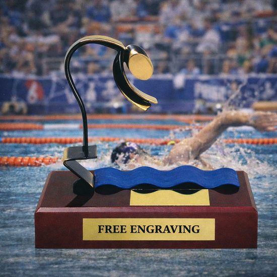 Barcelona Diving Handmade Metal Trophy