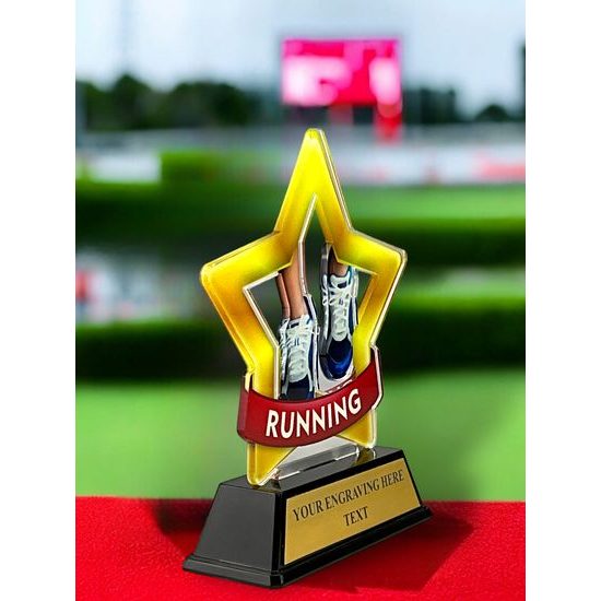 Mini Star Running Trophy