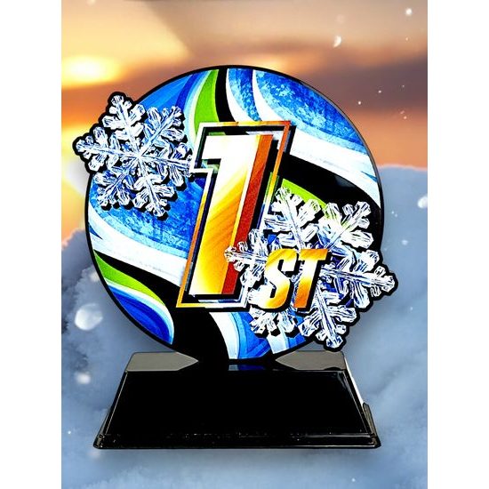 Roswell Black Acrylic 1st Place Winter Trophy