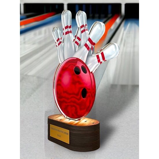 Altus Color Bowling Trophy