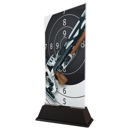 Danbury Air rifle Shooting Acrylic Trophy