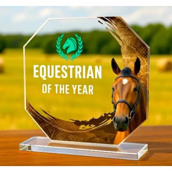 Hutton Horse Riding Glass Award
