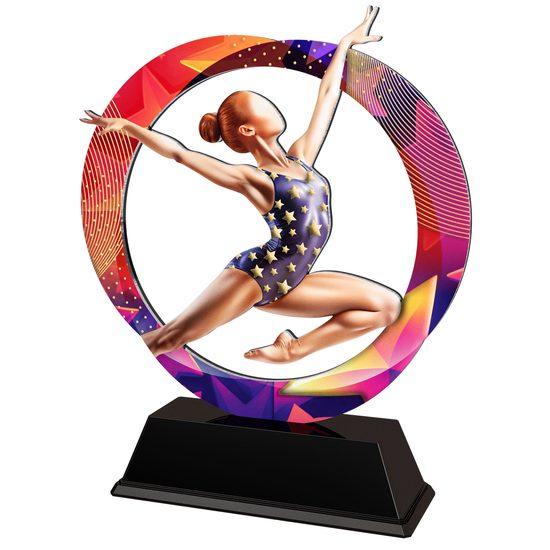 Onyx Stainless Steel Ballet Trophy