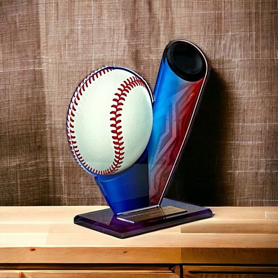 Cannes Printed Acrylic T-ball Trophy