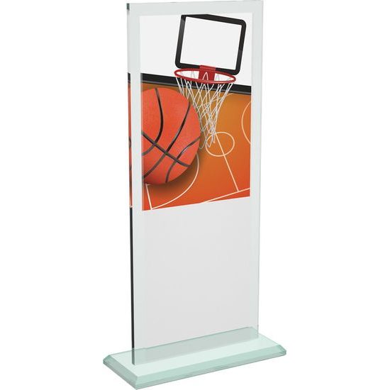 Tabor Basketball Color Glass Award