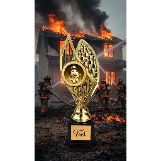 Taft Gold Firefighter Trophy