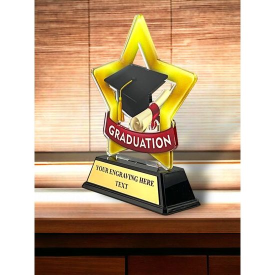 Mini Star Graduation Trophy