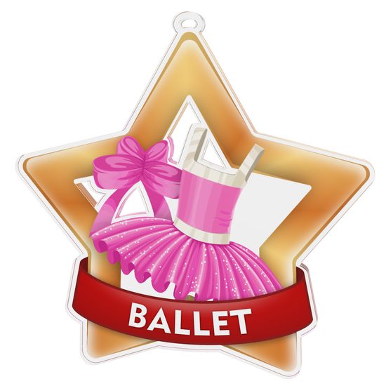 Ballet Dance Mini Star Bronze Medal