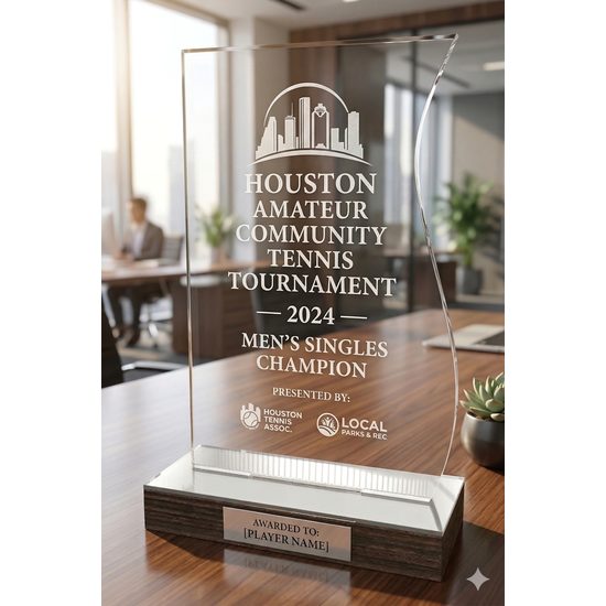 Waldron Acrylic & Wood Classic Trophy