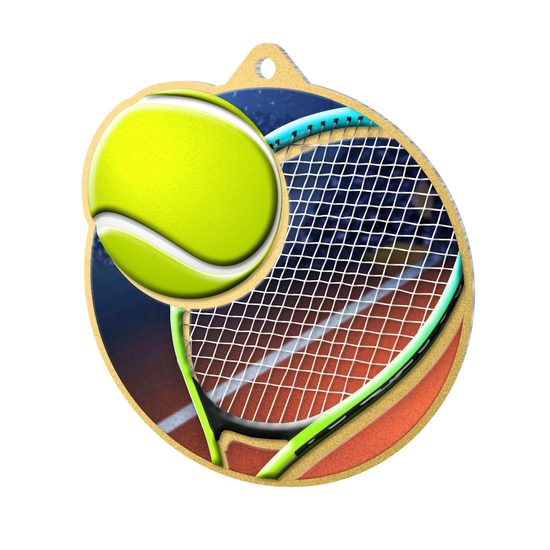 Aurum Stainless Steel Tennis Medal