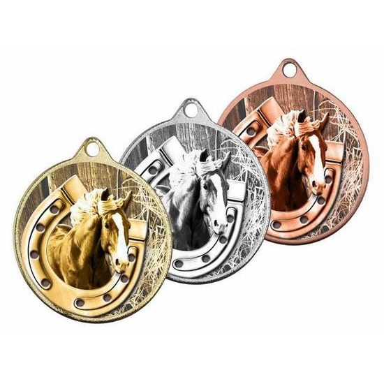 Barnet Horse Head Classic Texture 3D Print MaxMedal