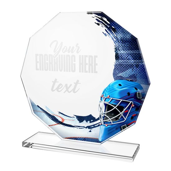 Hopper Ice Hockey Goalkeeper Glass Award
