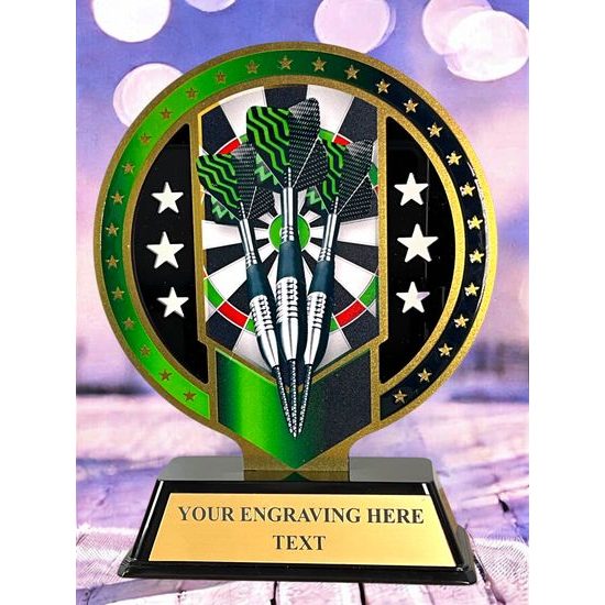 Sentinel Stainless Steel Darts Trophy