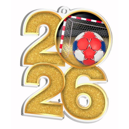 Handball 2026 Acrylic Medal