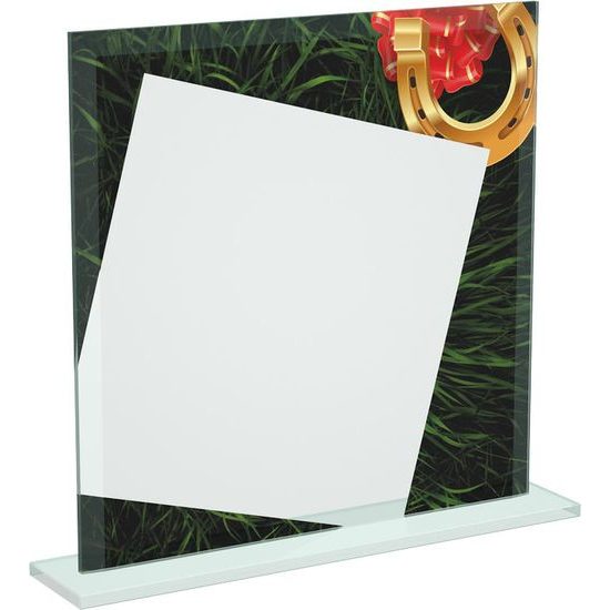 Eloise Equestrian Full Colour Printed Glass Award