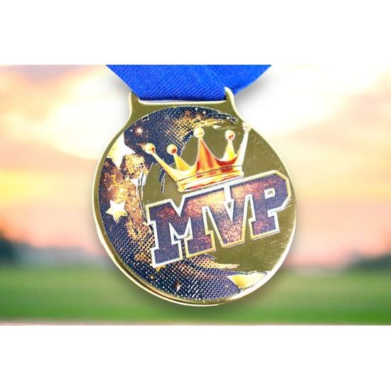 Sacul MVP Color Texture 3D Print Medal