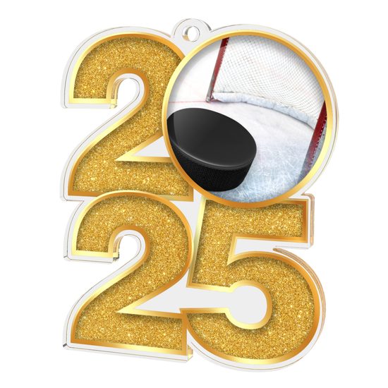 Ice Hockey 2025 Acrylic Medal