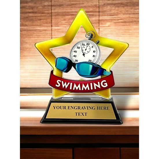 Mini Star Swimming Trophy